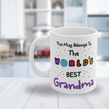 World's Best Grandma Mug