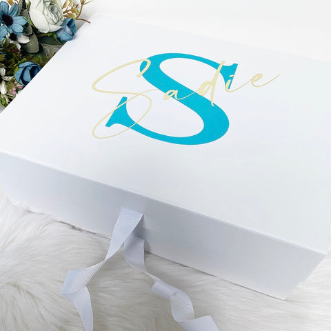 Name & Initial Gift Box (Vinyl)