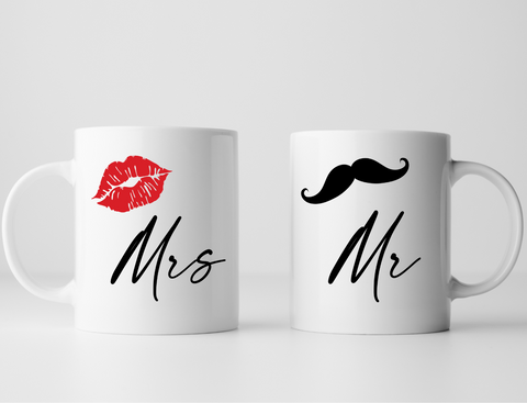 Couples Mugs - MR/MRS