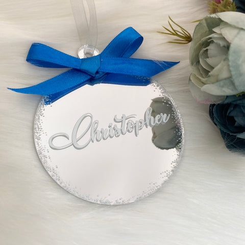 Personalised 'Any Name' Christmas Bauble