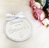 Personalised 'Christmas At The' Bauble