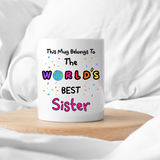 World's Best Sister Mug