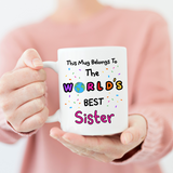 World's Best Sister Mug