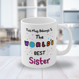 World's Best Sister Mug