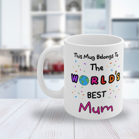 World's Best Mum Mug