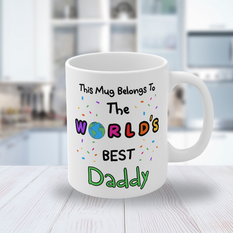 World's Best Daddy Mug