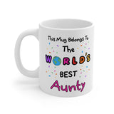 World's Best Aunty Mug