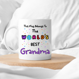 World's Best Grandma Mug