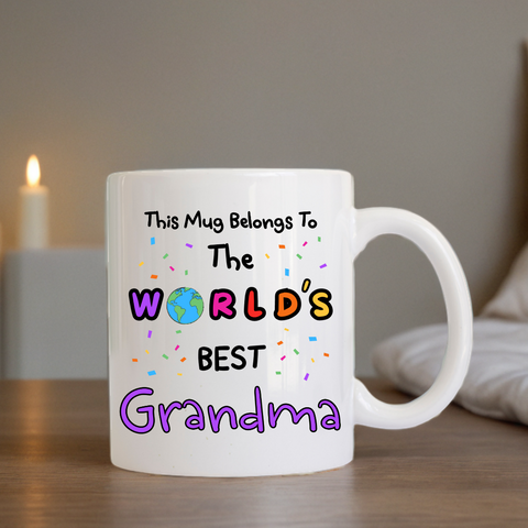 World's Best Grandma Mug
