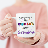 World's Best Grandma Mug