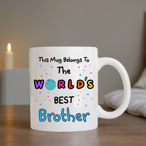 World's Best Brother Mug