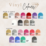 Iron On Vinyl Labels