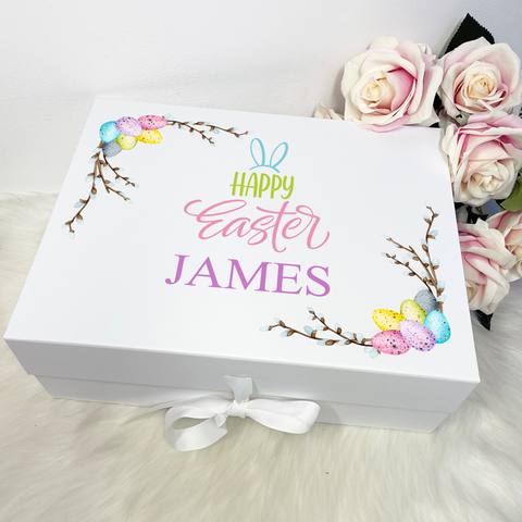 Personalised Happy Easter Gift Box