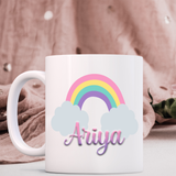 Personalised 'Rainbow' Mug