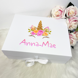 Personalised Unicorn Gift Box