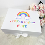 Personalised Rainbow Gift Box