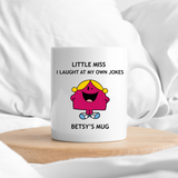 Personalised 'LITTLE MISS or MR.' Mugs