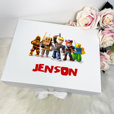 Personalised Roblox Gift Box