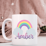 Personalised 'Rainbow' Mug