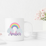 Personalised 'Rainbow' Mug