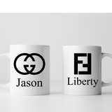 Luxury Designer Logo Mug