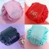 Personalised Drawstring Make Up Bag (Vinyl)