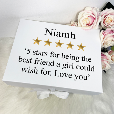 Personalised 5 Star Review Gift Box