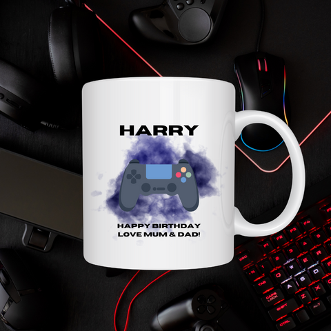 Personalised 'Gamer' Mug