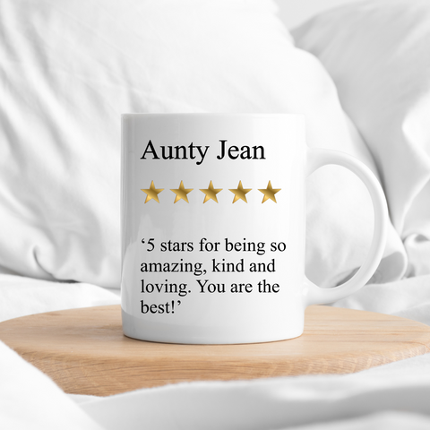 Personalised Review Mug