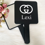 Large Designer Handheld Mirror (12cm)