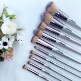 Personalised Champagne Gold Make Up Brush Set (10pc)