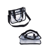 Medium Professional Transparent Cosmetic Bag With Strap