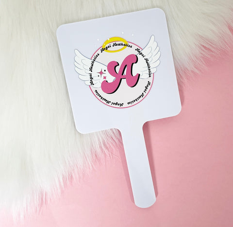 Personalised Large Handheld Mirror (12cm)