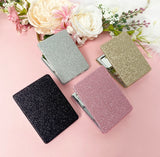 Glitter Compact Pocket Mirrors