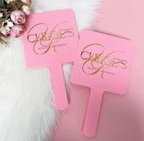 Personalised Xtra Large Handheld Mirror (15cm)