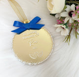 Personalised 'In Loving Memory' Christmas Bauble