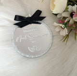 Personalised 'In Loving Memory' Christmas Bauble