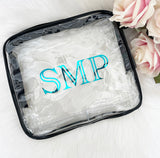 Personalised Initials Cosmetic Bags