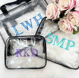 Personalised Initials Cosmetic Bags