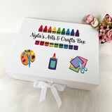 Personalised Art & Crafts Gift Box