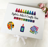 Personalised Art & Crafts Gift Box