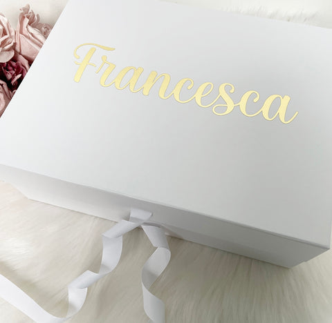 Name Gift Box (Vinyl)