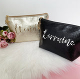 Personalised Foiled Make Up Bag (Vinyl)