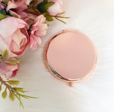 Round Compact Pocket Mirror