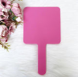 Large Handheld Make Up Mirror