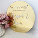 Personalised Wedding Plaque