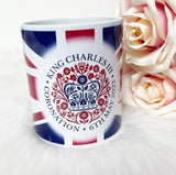 King Charles III Coronation British Flag Mug