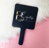 Personalised Large Handheld Mirror (12cm)