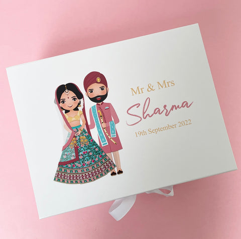 Indian Wedding Gift Box (Printed)