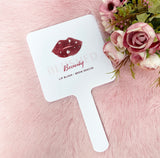 Personalised Large Handheld Mirror (12cm)